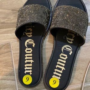 Juicy Couture slides